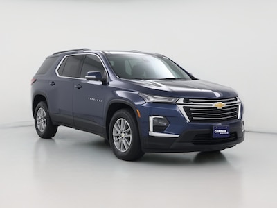 Blue 2023 Chevrolet Traverse LT Cloth