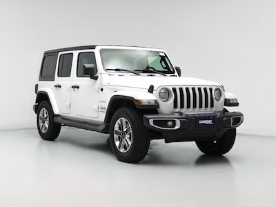 White 2020 Jeep Wrangler Unlimited Sahara