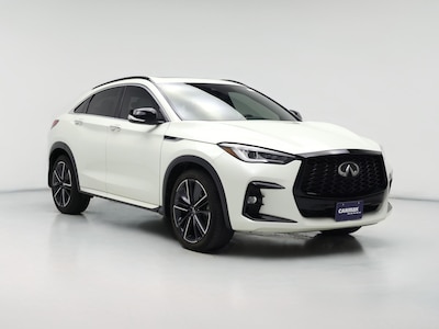 White 2023 Infiniti QX55 Luxe