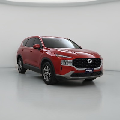 Red 2021 Hyundai Santa Fe SE