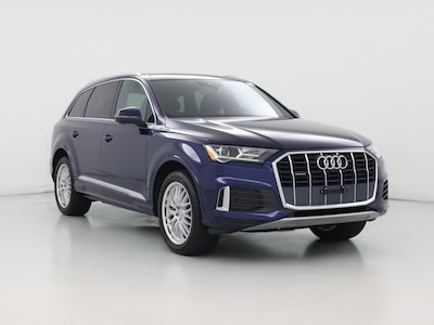 Blue 2021 Audi Q7 Premium Plus