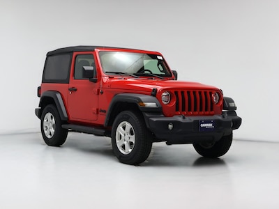 Red 2022 Jeep Wrangler Sport S