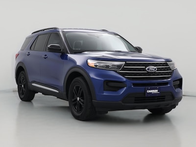Blue 2023 Ford Explorer XLT