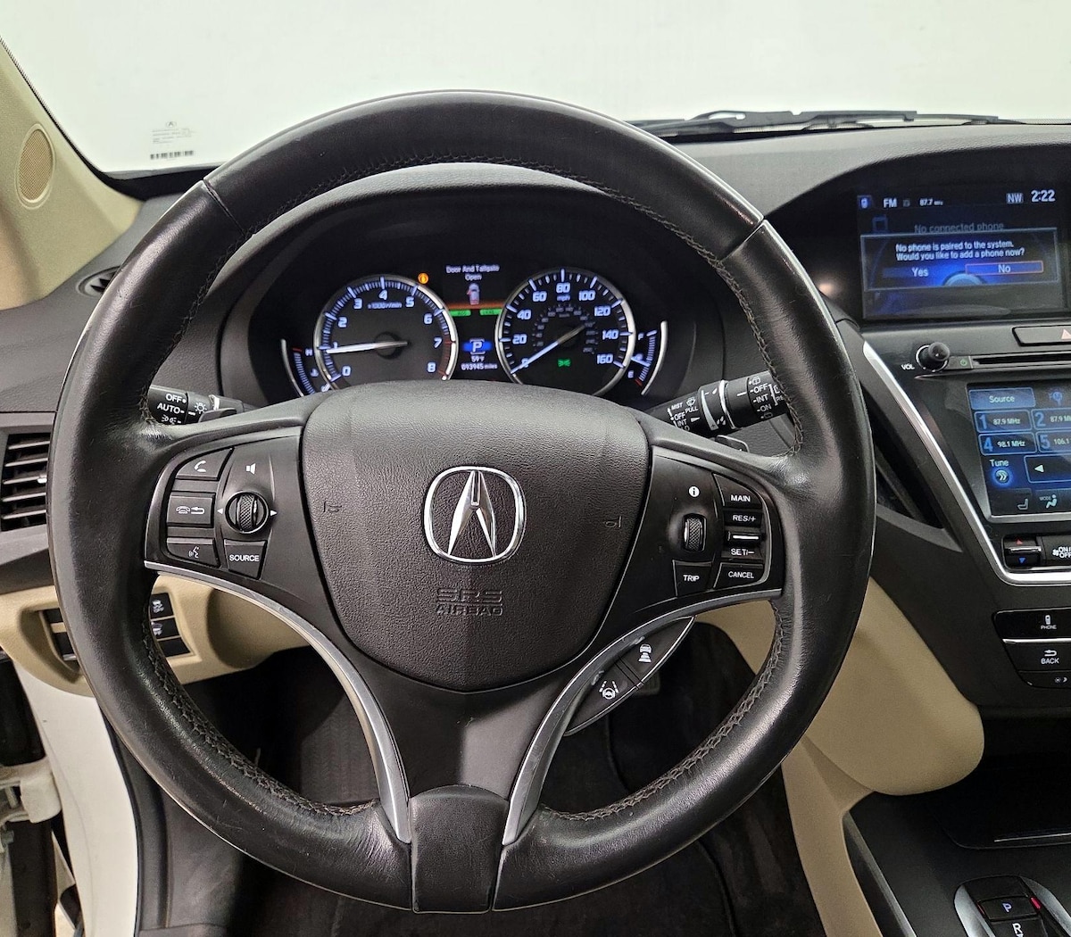Front Driver Compartment