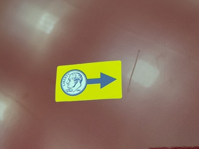 Trunk or Hatch Rear Cosmetic Imperfection
