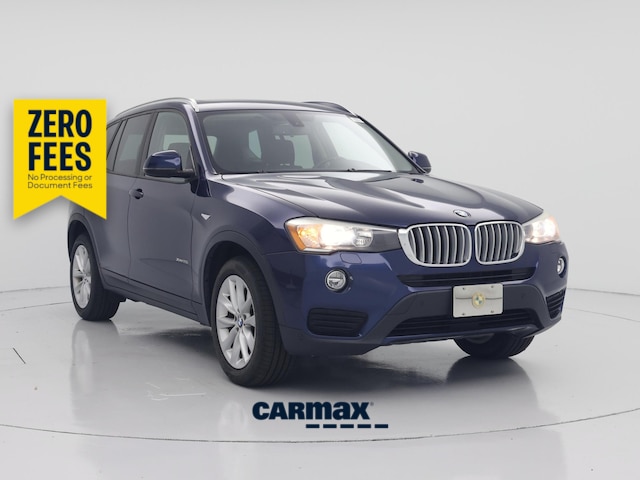 Blue 2017 BMW X3 xDrive28i AWD SUV / Crossover All-Wheel Drive Automatic