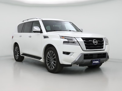 White 2023 Nissan Armada Platinum