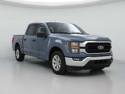 Blue 2023 Ford F150 XLT