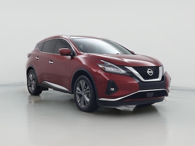 Red 2019 Nissan Murano Platinum