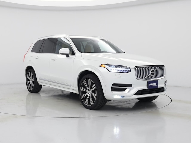 White 2023 Volvo XC90 B6 Ultimate Bright Theme 7-Passenger AWD SUV / Crossover All-Wheel Drive Automatic
