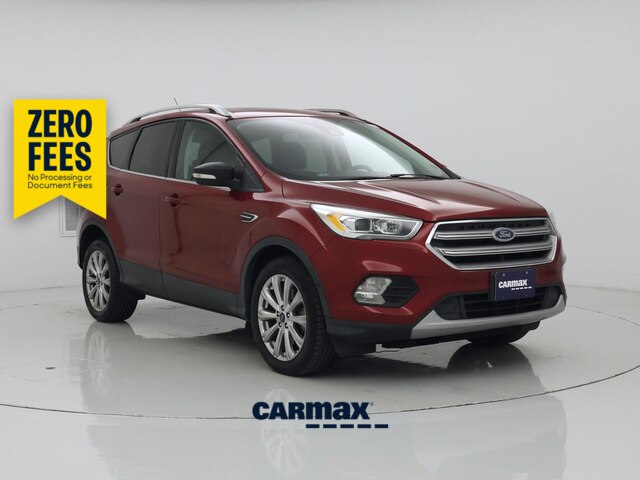 Red 2017 Ford Escape SUV / Crossover All-Wheel Drive Automatic