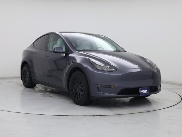 Gray 2023 Tesla Model Y Long Range AWD SUV / Crossover All-Wheel Drive Automatic