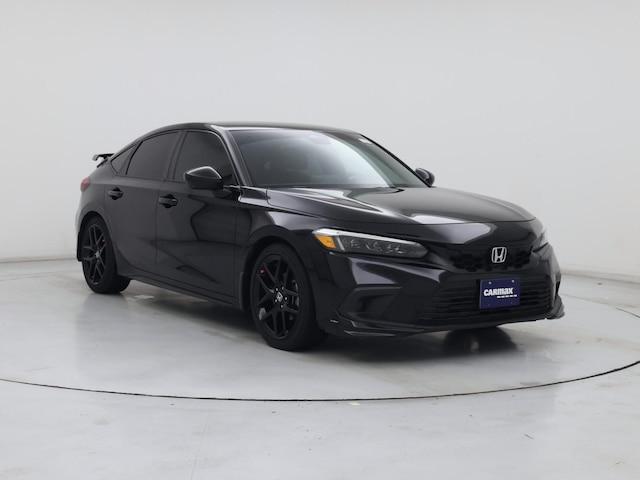 Black 2022 Honda Civic Hatchback Sport FWD Hatchback Front-Wheel Drive Automatic