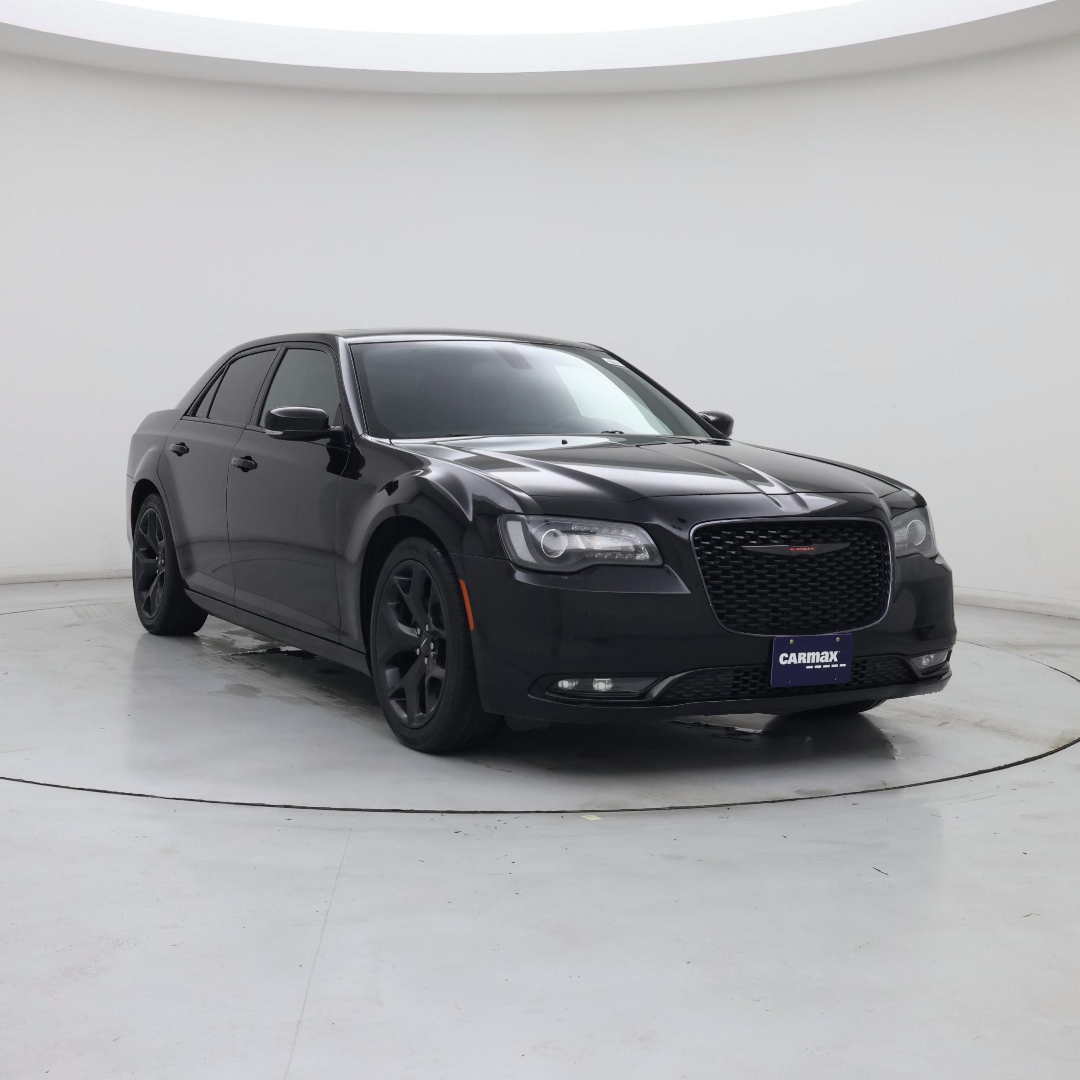 Black 2022 Chrysler 300 Sedan Rear-Wheel Drive Automatic
