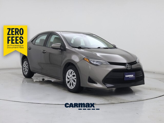 Gray 2018 Toyota Corolla Sedan Front-Wheel Drive Automatic