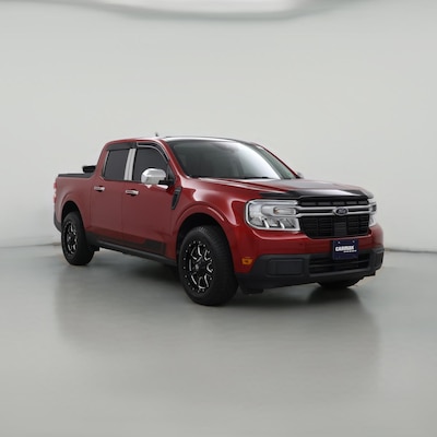 Red 2022 Ford Maverick Lariat
