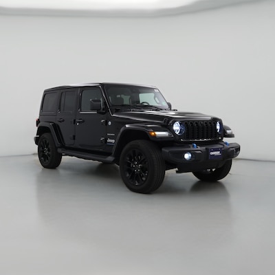 Black 2024 Jeep Wrangler 4XE PHEV Sahara
