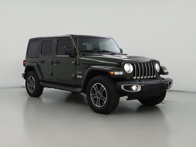 Green 2023 Jeep Wrangler Unlimited Sahara