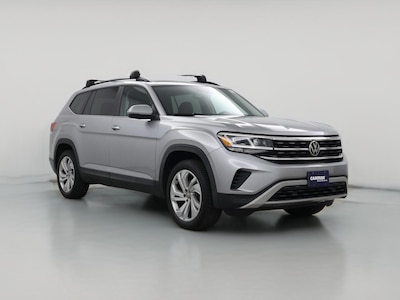 Silver 2021 Volkswagen Atlas SE w/Tech