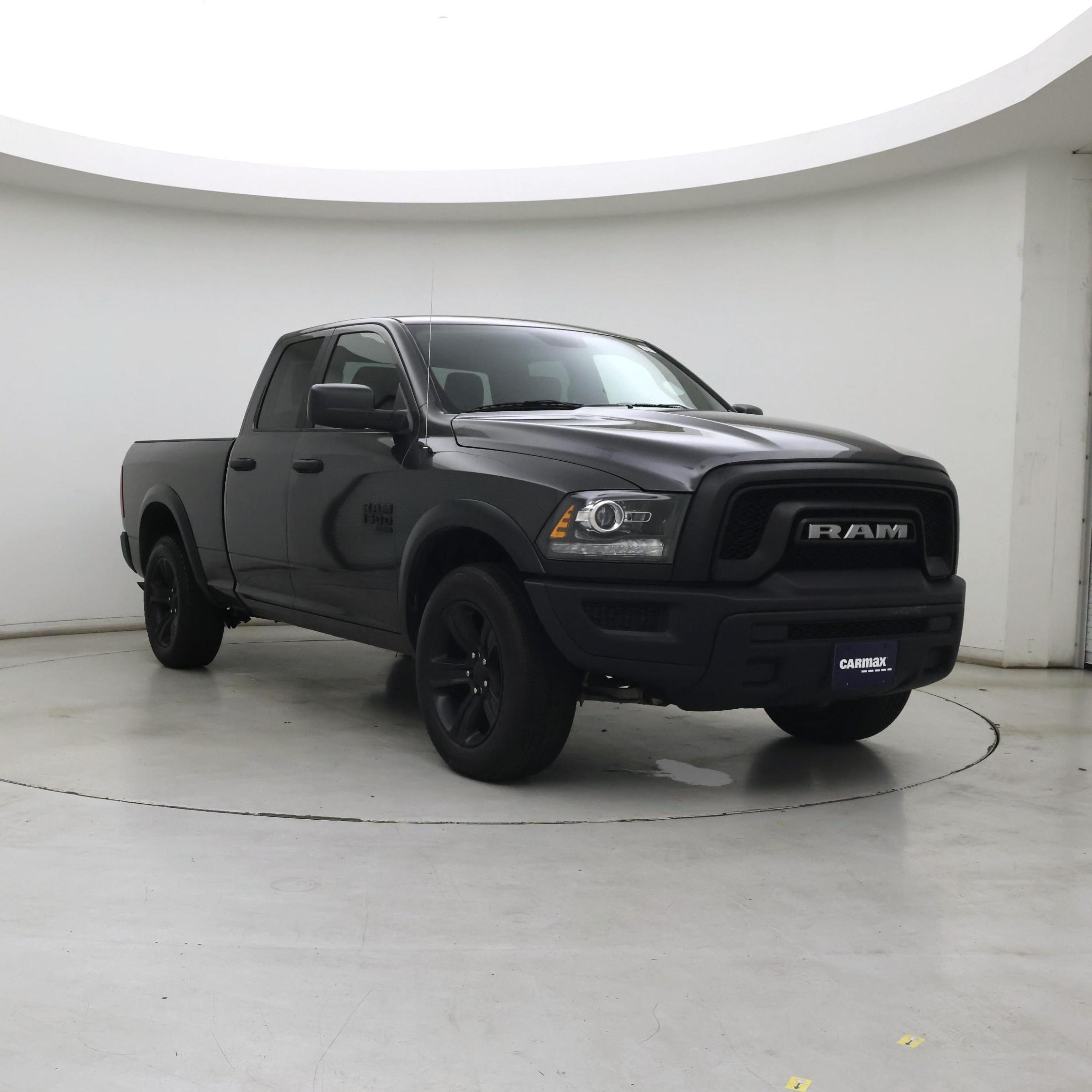 Gray 2022 RAM 1500 Pickup Truck Four-Wheel Drive Automatic