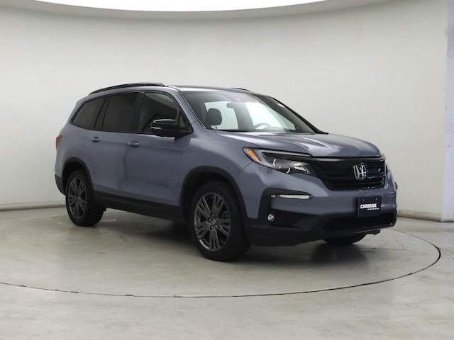 Blue 2022 Honda Pilot Sport AWD SUV / Crossover All-Wheel Drive Automatic