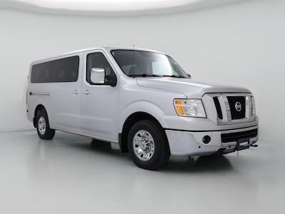 Silver 2018 Nissan NV 3500 SL