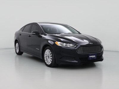 Black 2014 Ford Fusion Hybrid SE
