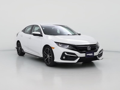 White 2021 Honda Civic Sport