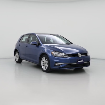 Blue 2018 Volkswagen Golf SE