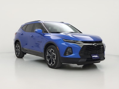 Blue 2021 Chevrolet Blazer RS