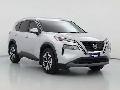 Silver 2021 Nissan Rogue SV
