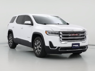 White 2021 GMC Acadia SLE