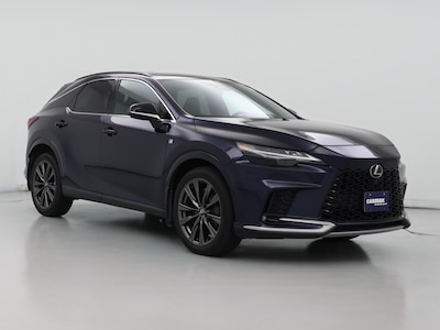 Blue 2023 Lexus RX 350 F-SPORT Handling