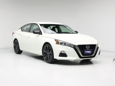 White 2021 Nissan Altima SR