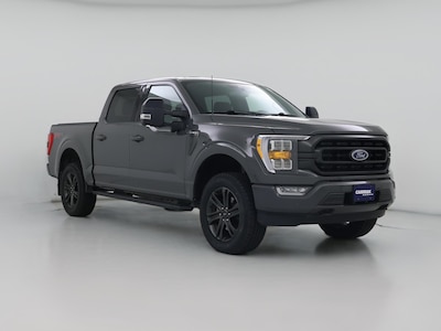 Gray 2021 Ford F150 XLT