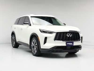 White 2023 Infiniti QX60 Luxe