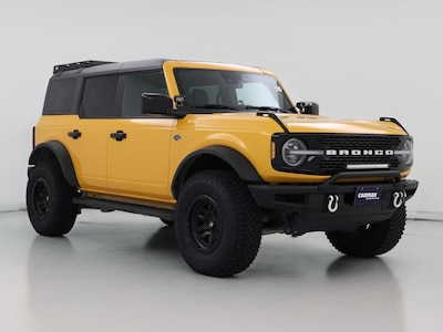Yellow 2021 Ford Bronco Wildtrak