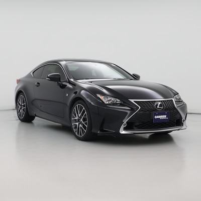 Black 2017 Lexus RC 350 F-Sport