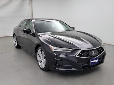 Black 2021 Acura TLX Technology