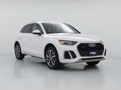 White 2022 Audi Q5 S-Line Premium