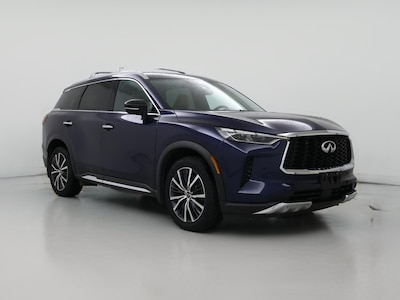 Blue 2022 Infiniti QX60 Sensory