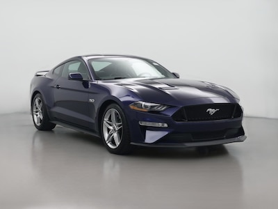 Blue 2020 Ford Mustang GT Premium