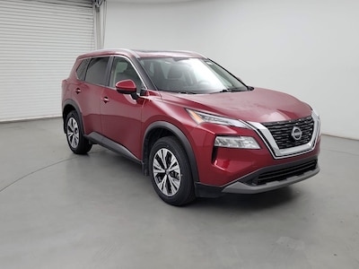 Red 2022 Nissan Rogue SV