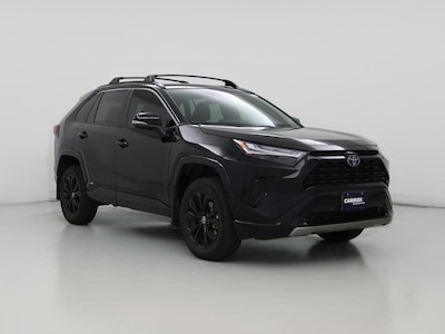 Black 2023 Toyota RAV4 Hybrid SE