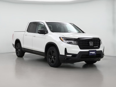 White 2023 Honda Ridgeline Black Edition
