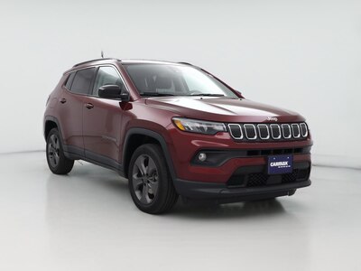 Red 2022 Jeep Compass Latitude Lux