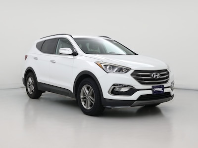 White 2017 Hyundai Santa Fe Sport