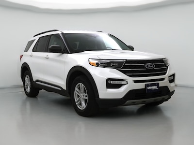 White 2022 Ford Explorer XLT