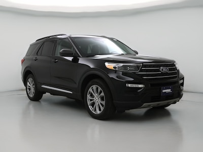 Black 2022 Ford Explorer XLT