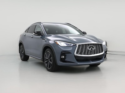 Gray 2023 Infiniti QX55 Luxe